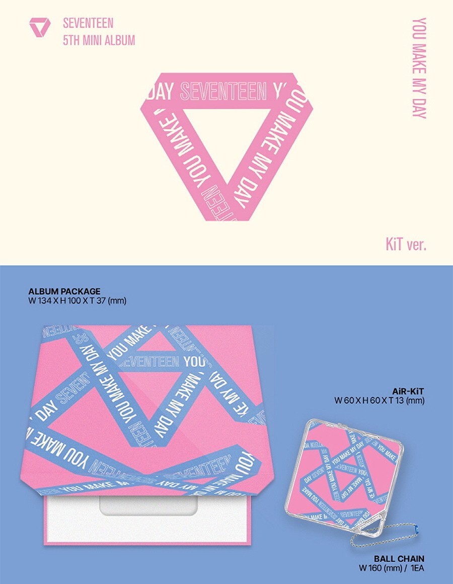 SEVENTEEN [YOU MAKE MY DAY] 5th Mini Album KIT Ver/Air-Kit+