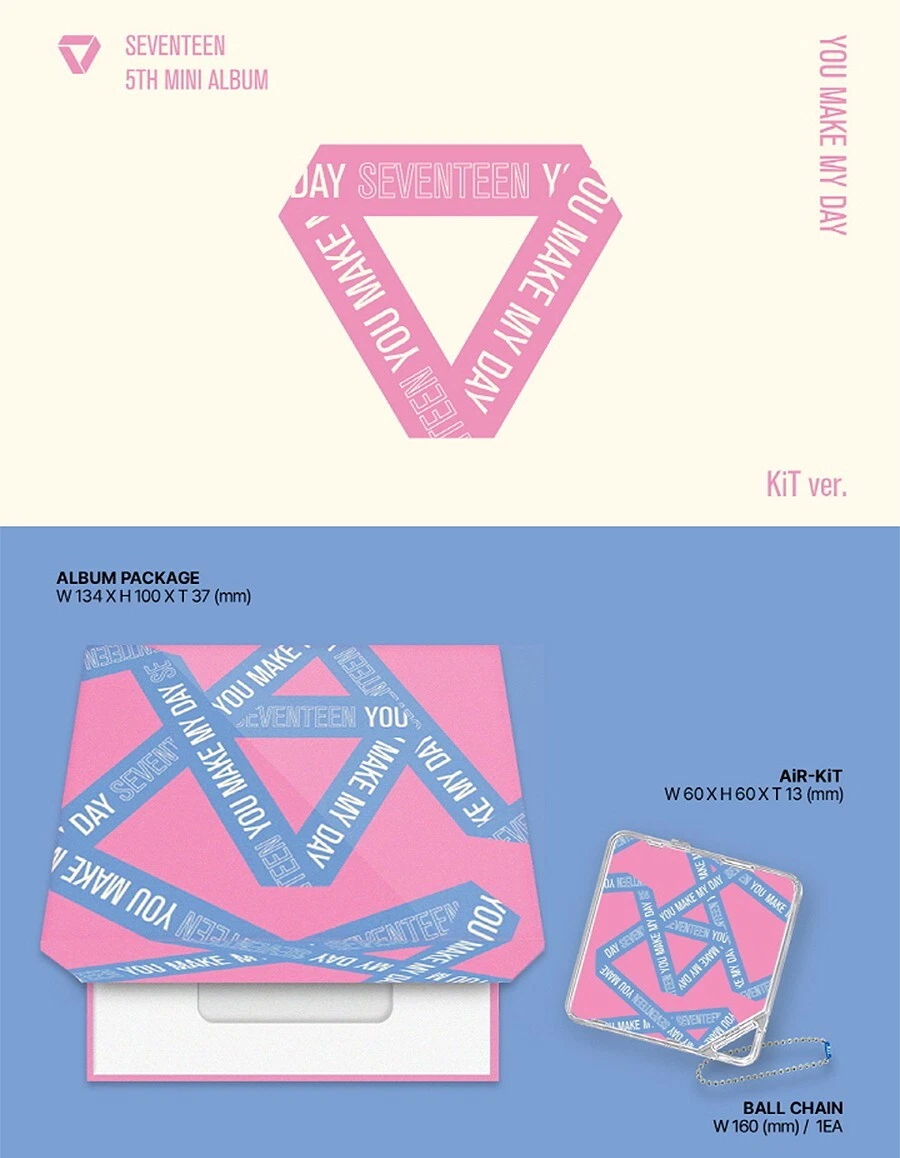 SEVENTEEN [YOU MAKE MY DAY] 5th Mini Album KIT Ver/Air-Kit+