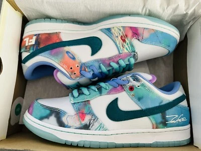 Nike SB Dunk Low x Futura Bleached Aqua HF6061-400 Taille 11 us 45 DS Neuve - Photo 1/4