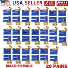 20 Pairs- For EC5 Device Connector Plug For RC Car Plane Helicopter Battery Lipo