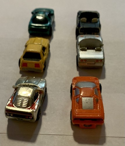Micro Machines Galoob Sports Car Lot 6 Bugatti Mustang Ferrari Corvette Vintage - Picture 7 of 8