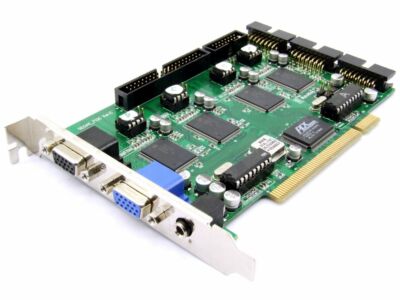 Philips DVR4X_7134D SAA7134 Hybrid Capture Device Suveillance System PCI Karte