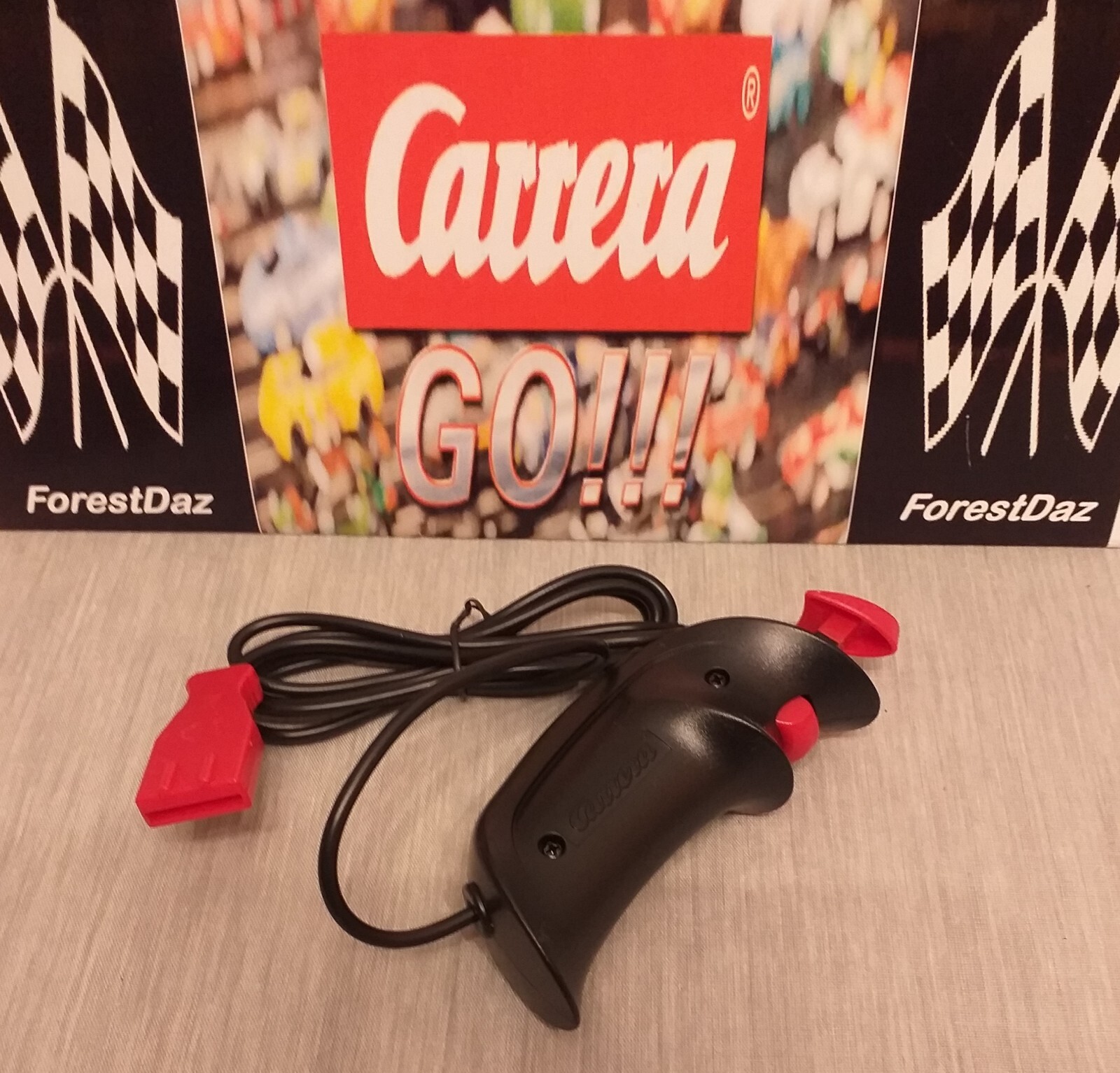 Carrera GO!!! Hand Controller Turbo Boost Red End Connector Type Spares New Gift