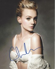 CAREY MULLIGAN SEXY ACTRESS SIGNED AUTHENTIC 8X10 PHOTO w/COA DRIVE MUDBOUND