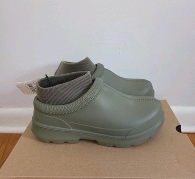 UGG Tasman X Burnt Olive Slip-On Clog Rain Boots Womens Size  display picture 1