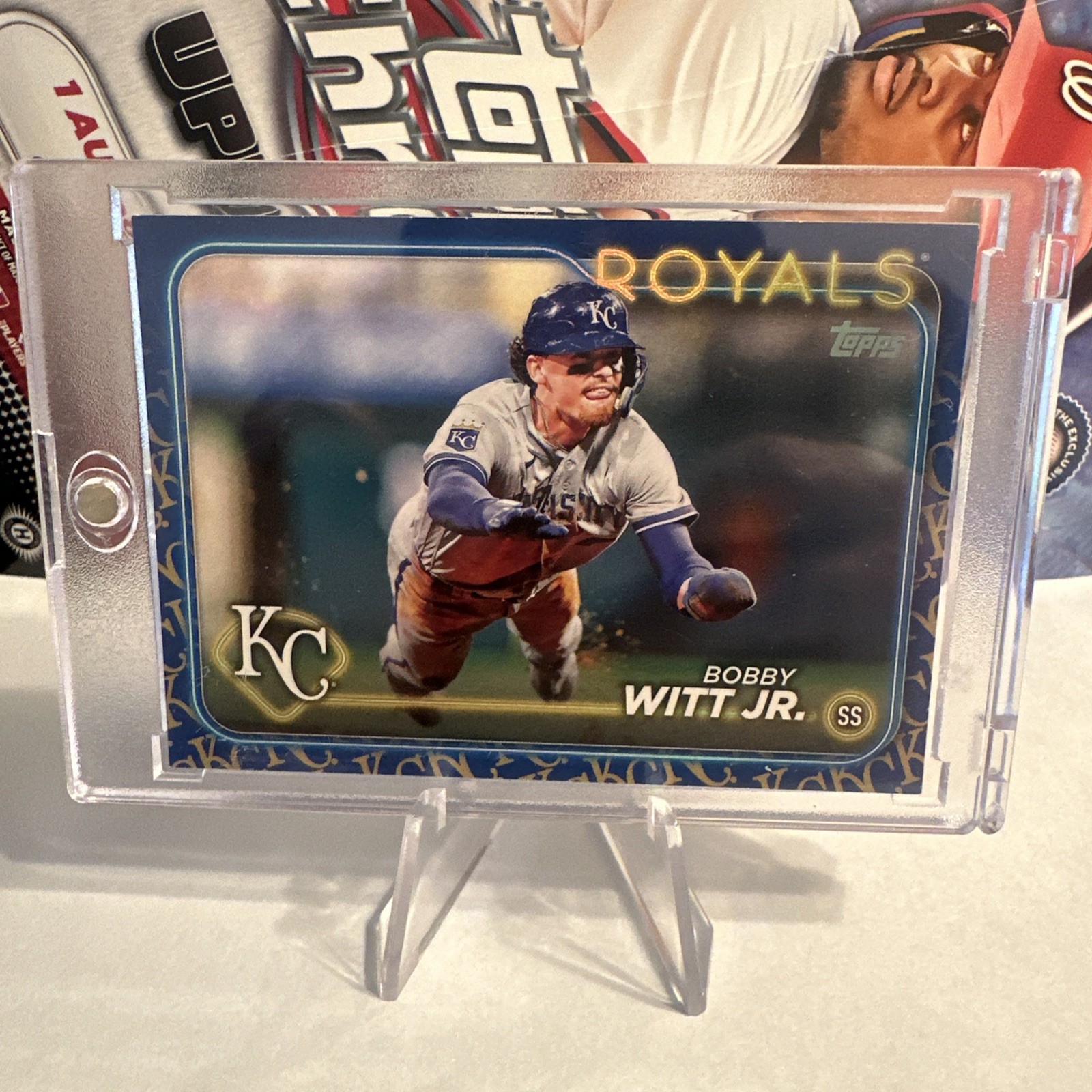 2024 Topps Series 1 - Bobby Witt Jr. #254 Team Color Border SP