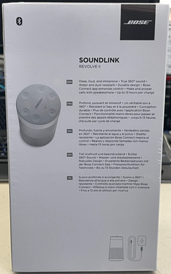 Bose SoundLink Revolve II LUXE Silver Portable Bluetooth Speaker