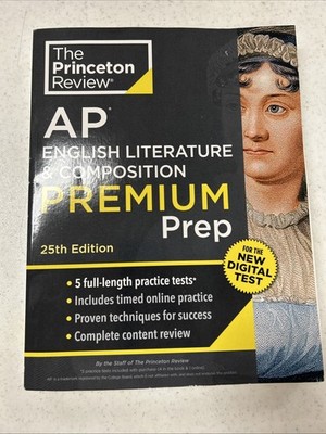 The Princeton Review AP English Literature & Composition Premium Prep 25th Ed