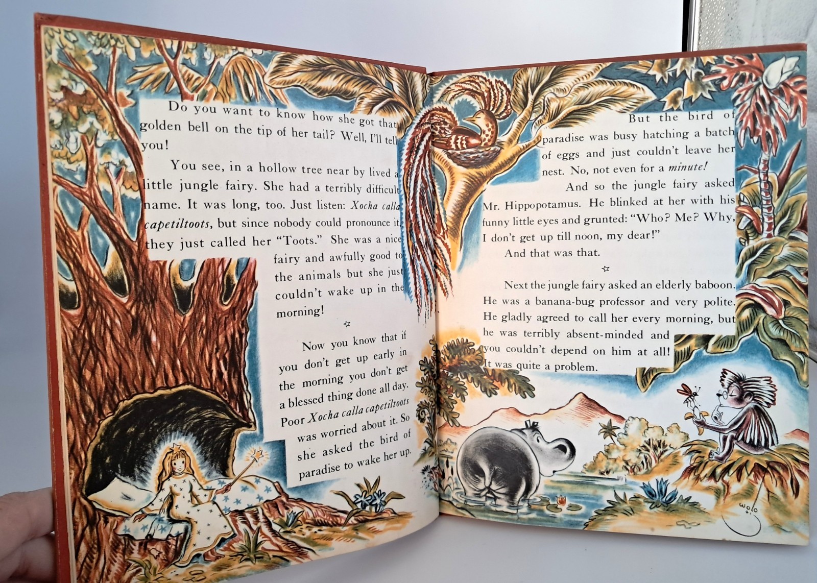 Amanda by Wolo ~ Custom art by Wolo to David ~ 1st Print Hardcover 1941