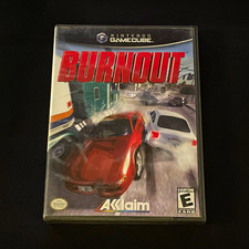 Burnout - Nintendo GameCube - w/ Case & Manual - Acclaim - E Rated - 2001 Y2K