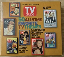Tee Vee Toons Presents TV Guide 50 All-Time Favorite TV Themes CD Box w/ Extras
