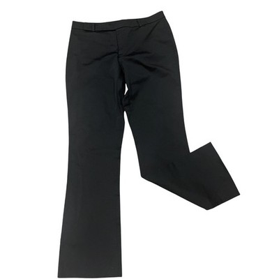 Old Navy Dress Pants Womens 8 Black Collection Stretch Bootcut Professional Slim
