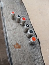 Vintage Original Genuine Speaker Terminals (6)   #HAC-3