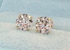 2CT Round Natural Diamond UGL Certified Women...