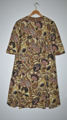 Omas schräges 50/60er Vintage Hippie Disco Glitzerkleid DIETL München M 40 42