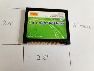 kingspec  16G SSD 1.8'' PATA drive