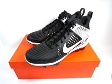 2024 Nike Force Savage Pro 3 Blk/White Football Cleats Size 12.5 DA5453 005 NIB