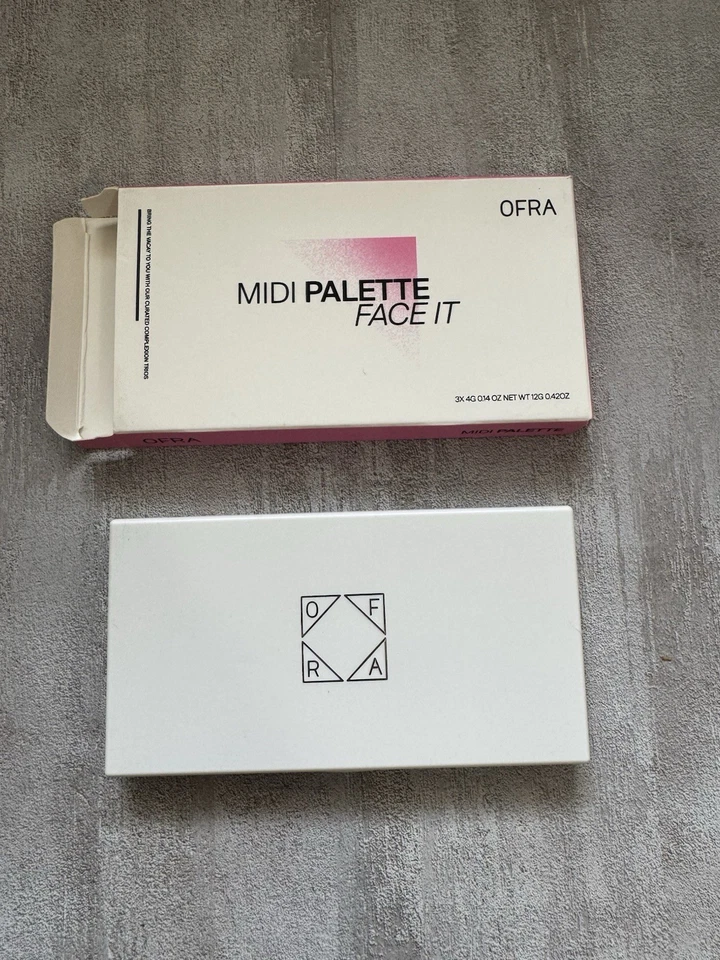 Ofra Midi Palette Face It Medium Contour Highlight Bronzer Full Size NEW IN BOX - Image 2 of 3