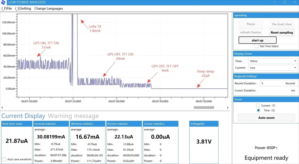 Pantalla TFT Heltec T114 LoRa BLE 868/915 MHz nRF52840 SX1262 Arduino Meshtastic Foto 2 de 4
