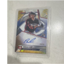 Topps 2025 Bowman's Best Brooks Lee Gold Autograph #B25-BL /50 Twins RC