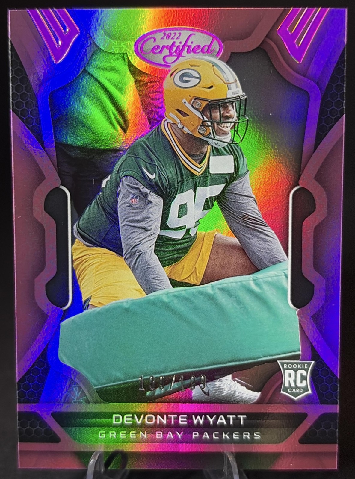 Devonte Wyatt Panini Certified #155 Pink Mirror
