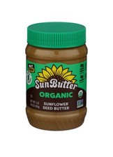 New Exclusive SunButter ORGANIC Nut Free Sunflower Seed Butter Jar 16oz