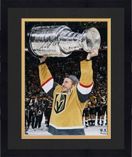 Framed Ivan Barbashev Golden Knights Signed 2023 Stanley Cup Champs 16x20 Photo