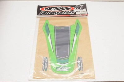 Factory Effex FX06-32182 Rear Fender Green Graphics NOS