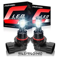 2x 9145 9140 LED Fog Light Bulbs for Ford F150 2006-2022 6000K Cool White