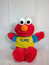 1997 Toss And Tickle Me Elmo Sesame Street Jim Henson Plush Toy TYCO S6