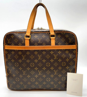 Auténtico maletín Louis Vuitton monograma documentos Pegase M53343 NS061436