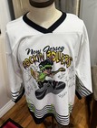 Vintage Ccm New Jersey Rockin Rollers Team Signed Hockey Jersey Men S/M Nwt