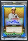 2022 Triple Threads Juan Soto Auto Single Jumbo Relics Bat Sapphire #/10