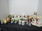 Lot of 12 Sets of Salt and Pepper Shakers.  Animals, Shawnee Pottery, Pitchers