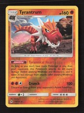 Tyrantrum Holo Rare Reverse Holo SM - Forbidden Light 69/131 LP Pokémon TCG