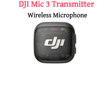 DJI Mic 3 Transmitter Wireless Microphone / Shadow Black
