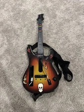 Nintendo Wii Guitar Hero Red Octane 95455.805 Wireless Controller Sunburst Read