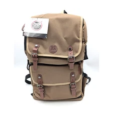 GOgroove DSLR Camera Backpack Case for Photography and Laptop Travel Bag Tan