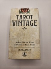 TAROT VINTAGE CARDS ARTHUR EDWARD WAITE PAMELA COLMAN SMITH LO SCARABEO