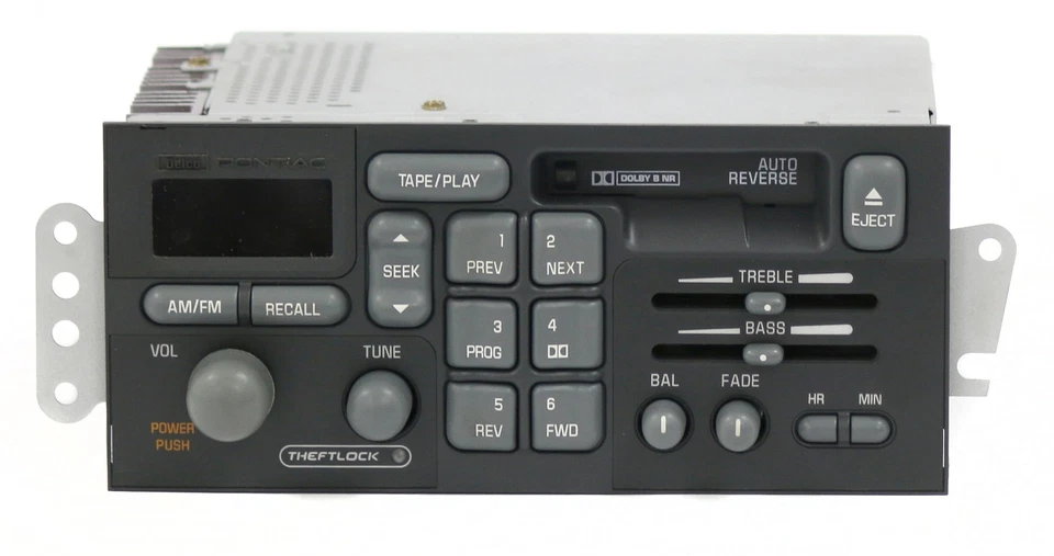Pontiac Bonneville Grand Am 1996-2003 Radio AM FM Cassette Part Number 16231672 - Image 2 of 4