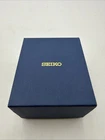 Seiko OEM Blue Watch Box - Standard 2 Piece Gift Box - Fits Most Seiko Models