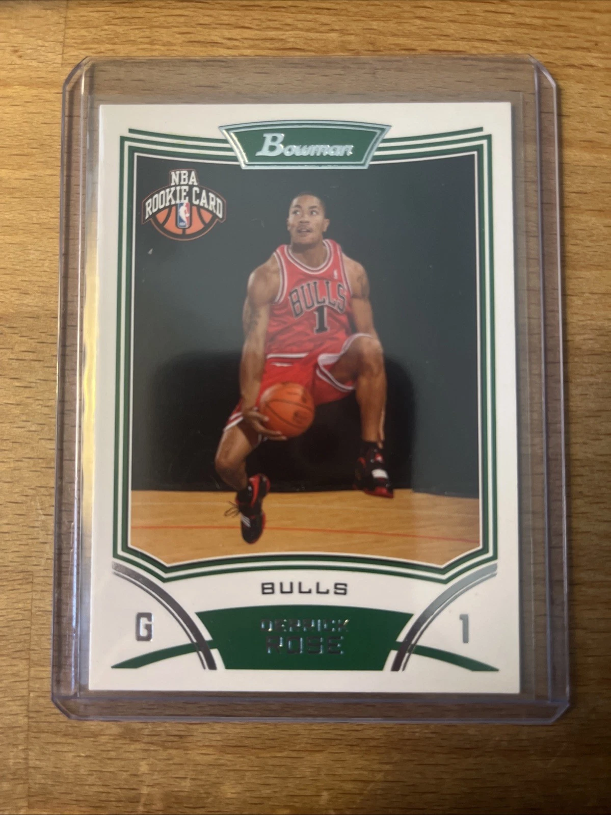 Derrick Rose trading card