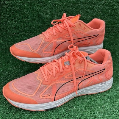 Puma Speed 300 Racer 2 Mens 11.5 Running Shoes Nrgy Peach Orange Pink 193104-04
