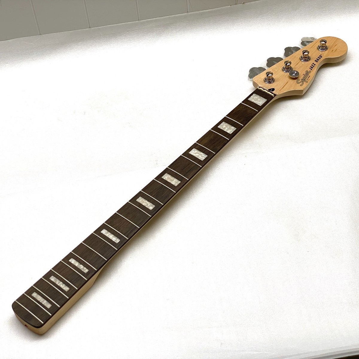 Genuine Fender Squier Jazz J BASS 70's BLOCK INLAY NECK Affinity