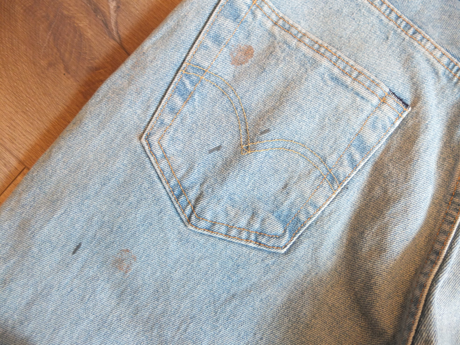 Levi's 501 Premium Cool Stretch Bermuda Shorts Size W 29 New Blue image 10