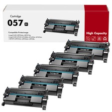 5 PACK for Canon 057 Toner ImageCLASS MF448dw LBP227dw LBP226dw High Yield