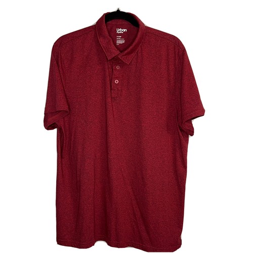 Polo Urban Pipeline Abotonado Borgoña XL - Imagen 1 de 7
