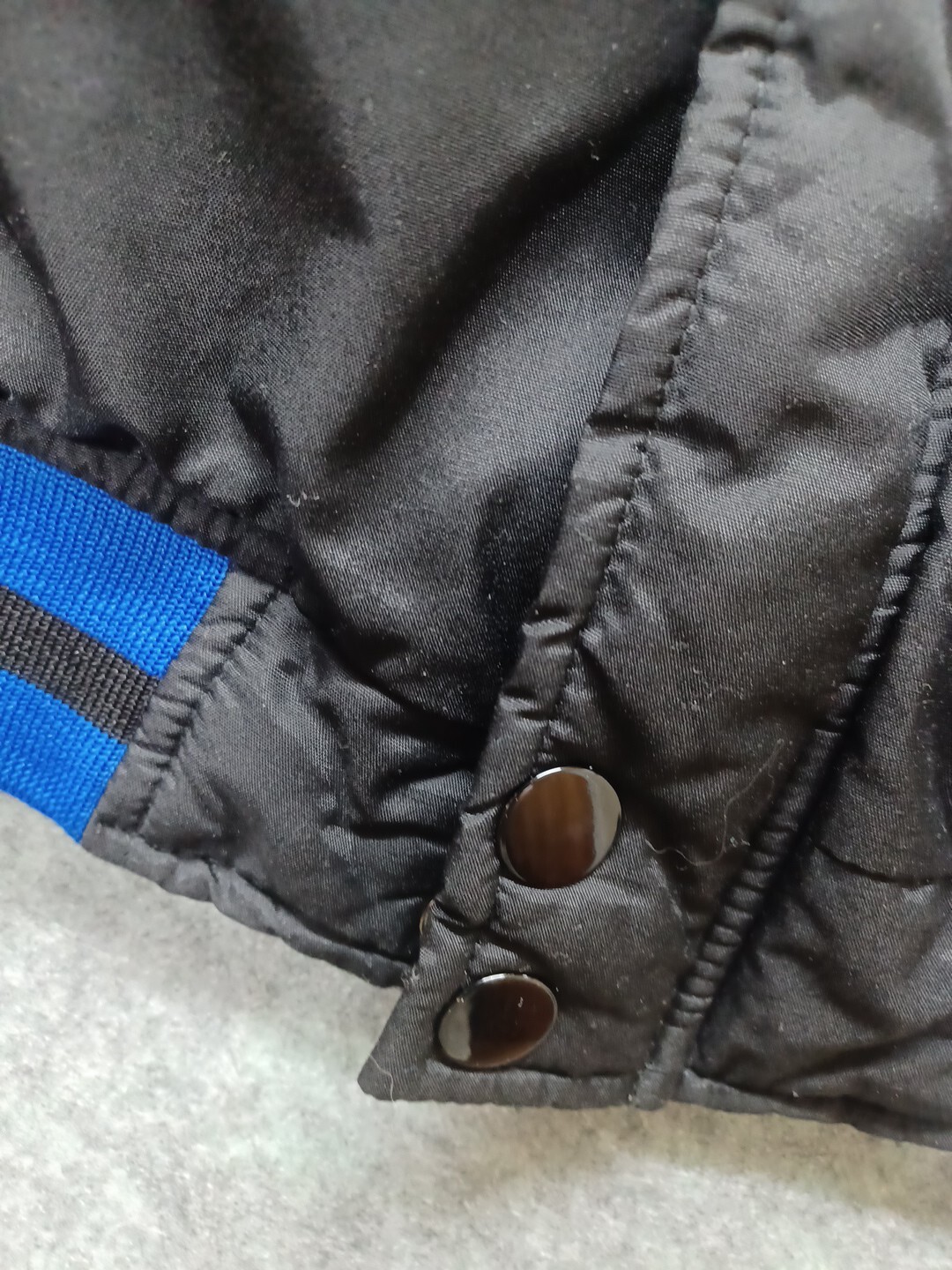 Duke Blue Devils Black Winter Coat Worn TWICE ! - Beautiful - BOYS LARGE