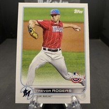 2022 Topps Opening Day Trevor Rogers #98 Miami Marlins