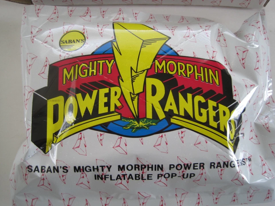 Power Rangers Mighty Morphin Inflatable Pop-Up Red Ranger In Package - Image 3 of 4